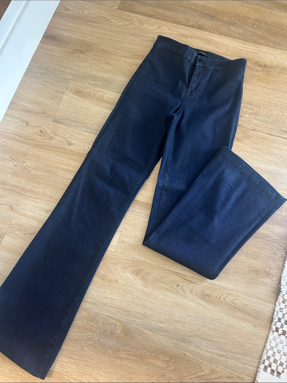J Brand High Waisted Dark Flare Jeans